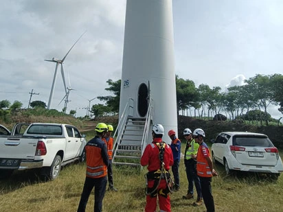 GWO BST Refresher Training at SIDRAP Wind Farm, Sulawesi – photo 02