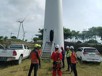 photo 02 GWO BST Refresher Training at SIDRAP Wind Farm, Sulawesi – photo 02